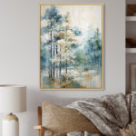 Pine Tree Enchanted Forest II - Tree Pine Wall Art - Image 4