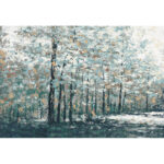 " Blue Treeline " Painting Print - Image 4