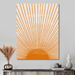 " Orange Sun Print III " - Image 6