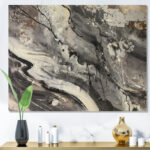 Fire and Ice Minerals II - Wrapped Canvas Painting Print - Image 6