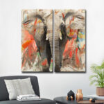 " Elephant I " by Tristan Scott 2 - Pieces - Image 6