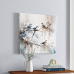 " Serene Moments: Watercolor Birds " - Image 4