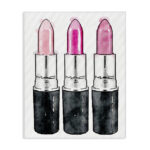 Keith Three Pink Lipsticks by Amanda Greenwood - Print on Canvas - Image 8