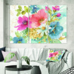My French Garden - Multi-Piece Image Wrapped Canvas Painting Print - Image 4