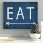 " Eat With Arrow Blue " by Daphne Polselli - Image 5
