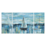 " Evening On The Bay " 3 - Pieces - Image 3