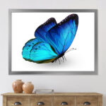 " Vibrant Blue Butterfly " - Image 6