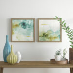 " My Greenhouse Abstract IV " 2 - Pieces - Image 4