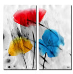" Painted Petals III-B Set " by Tristan Scott 2 - Pieces - Image 6