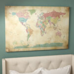 " World Cities Map " by Michael Tompsett - Image 2