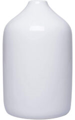 Hosley 8-Inch White Ceramic Vase â€“ 8" High Glazed Decorative Floral Vase for Weddings, Centerpieces, Votives, Garden Parties, Home, Office & Spa DÃ©cor - Image 7