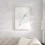 " Simple Sketched Tree With Blue Bird " - Image 3