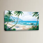 Paradise Print on Canvas - Image 4