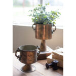 Wasserhund Metal Decorative Urns & Jars (Set of 2) - Image 4