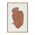 Katriana Figurine' by Alexander Ginzburg - Floater Frame Painting Print on Canvas - Image 6