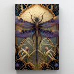 " Irises And Dragonfly " - Image 4