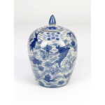 Bliss 9'' Porcelain Ginger Jar - Image 4