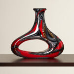 Handmade Glass Table Vase - Image 3