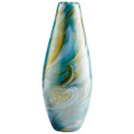 Chalcedony Glass Table Vase - Image 3
