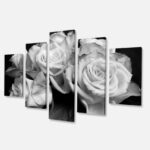 " Bunch Of Roses " 5 - Pieces - Image 3