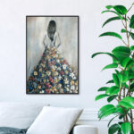 " Girl With Flower Thoughts " - Image 6